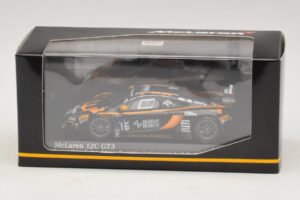 McLaren MP4-12C GT3 #16 Boutsen Racing Schmetz / Demirdjian 24 Hours of Spa 2014 Minichamps 1:43 437141316 Métal Moulé — image 4 sur 4