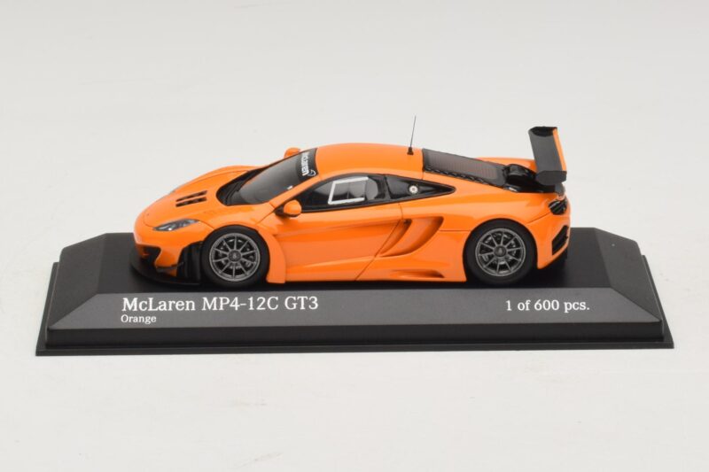 McLaren MP4-12C GT3 Street Orange Minichamps 1:43 McLaren MP4-12C GT3 Street Orange Minichamps 1:43 437121399 Métal Moulé