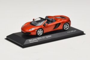 McLaren MP4-12C Spider Orange Métallisé Minichamps 1:43 530133030 Métal Moulé — image 2 sur 4