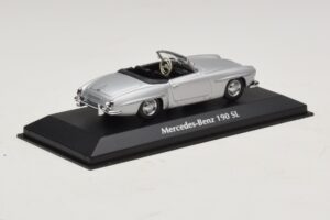 Mercedes 190 SL W121 Argent Maxichamps 1:43 940033130 Métal Moulé — image 2 sur 4