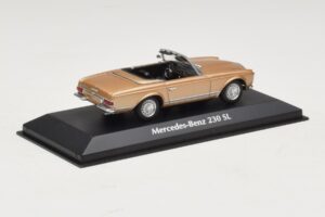 Mercedes 230 SL W113 Or Métallisé Maxichamps 1:43 940032230 Métal Moulé — image 2 sur 4