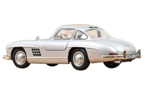 Mercedes 300 SL W198 Gullwing Argent Norev 1:18 183857 Métal Moulé — image 3 sur 5