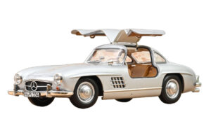 Mercedes 300 SL W198 Gullwing Argent Norev 1:18 183857 Métal Moulé — image 5 sur 5