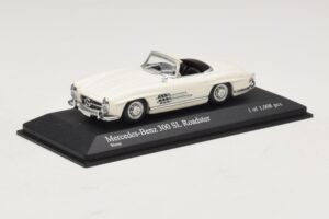 Mercedes 300 SL W198 Roadster Blanc Minichamps 1:43 400039034 Métal Moulé — image 2 sur 4