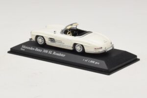 Mercedes 300 SL W198 Roadster Blanc Minichamps 1:43 400039034 Métal Moulé — image 3 sur 4
