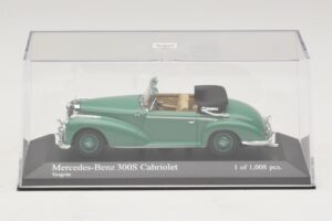 Mercedes 300S Cabriolet Vert Minichamps 1:43 430032335 Métal Moulé — image 4 sur 5
