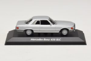 Mercedes 450 SLC C107 Argent Maxichamps 1:43 940033421 Métal Moulé