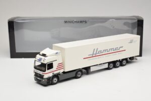 Mercedes Actros 1844LS Koffersattelzug Hammer Aachen Minichamps 1:43 499039105 Métal Moulé — image 6 sur 6