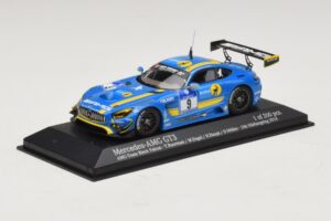 Mercedes AMG GT3 Black Falcon #9 Y. Buurman / M. Engel 24 Hours of Nurburgring 2016 Minichamps 1:43 437163009 Métal Moulé — image 2 sur 5
