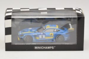 Mercedes AMG GT3 Black Falcon #9 Y. Buurman / M. Engel 24 Hours of Nurburgring 2016 Minichamps 1:43 437163009 Métal Moulé — image 5 sur 5