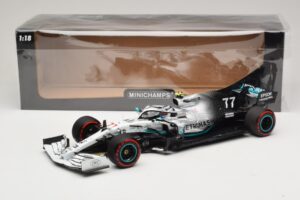 Mercedes AMG Petronas W10 #77 V. Bottas German GP 2019 Minichamps 1:18 110191177 Métal Moulé — image 6 sur 7