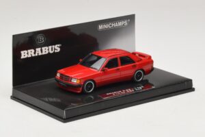 Mercedes Brabus 3.6S 190E W201 Rouge Minichamps 1:43 437032600 Métal Moulé — image 2 sur 5