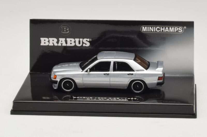 Mercedes Brabus 3.6S 190E W201 Argent Minichamps 1:43 Mercedes Brabus 3.6S 190E W201 Argent Minichamps 1:43 437032604 Métal Moulé
