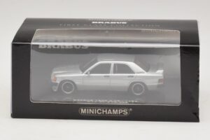 Mercedes Brabus 3.6S 190E W201 Argent Minichamps 1:43 437032604 Métal Moulé — image 5 sur 5