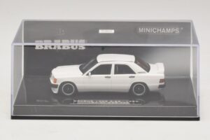Mercedes Brabus 3.6S 190E W201 Blanc Minichamps 1:43 437032602 Métal Moulé — image 4 sur 5