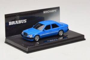 Mercedes Brabus 6.5 500E W124 Bleu Minichamps 1:43 437032502 Métal Moulé — image 2 sur 5