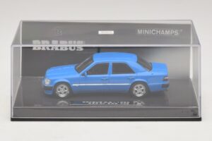Mercedes Brabus 6.5 500E W124 Bleu Minichamps 1:43 437032502 Métal Moulé — image 4 sur 5