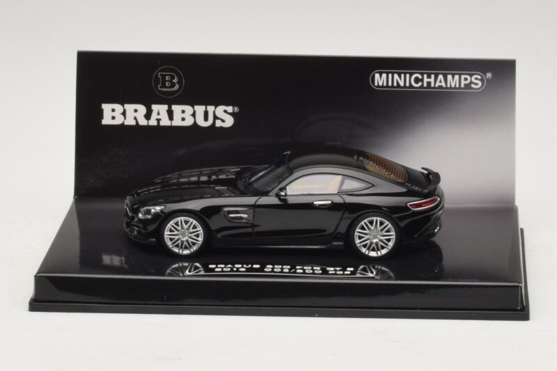 Mercedes Brabus 600 GT S C190 Noir Minichamps 1:43 437032520 Métal Moulé