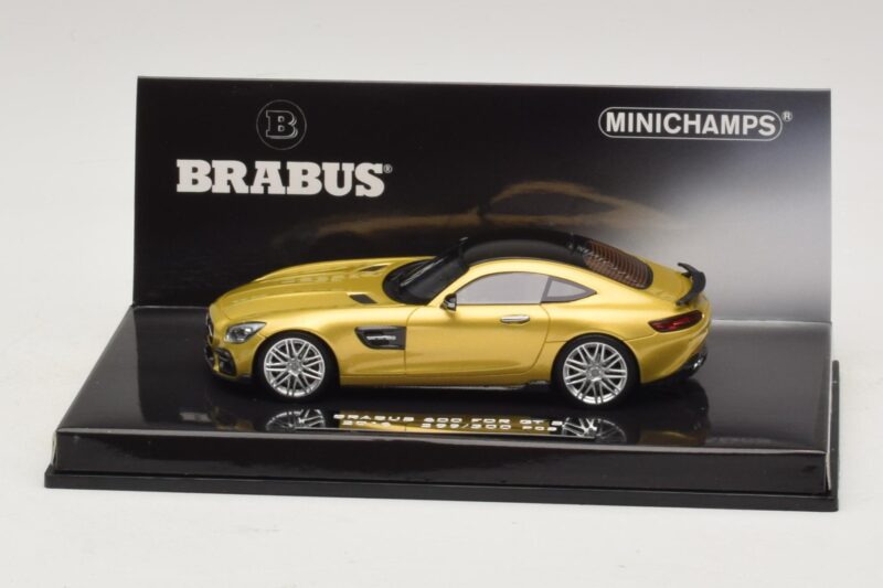Mercedes Brabus 600 GT S C190 Or Minichamps 1:43 Mercedes Brabus 600 GT S C190 Or Minichamps 1:43 437032522 Métal Moulé