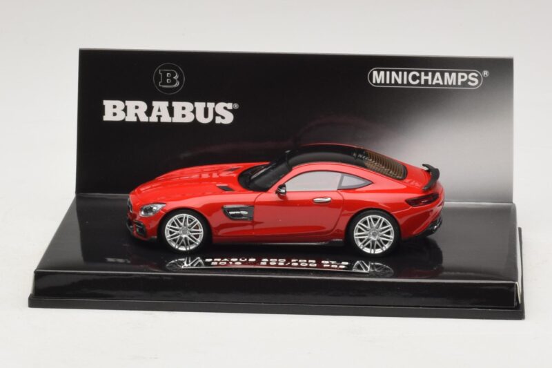 Mercedes Brabus 600 GT S C190 Rouge Minichamps 1:43 Mercedes Brabus 600 GT S C190 Rouge Minichamps 1:43 437032521 Métal Moulé
