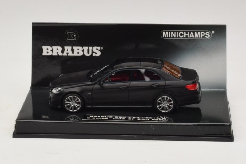 Mercedes Brabus 850 E63 W212 Noir Mat Minichamps 1:43 437034101 Métal Moulé