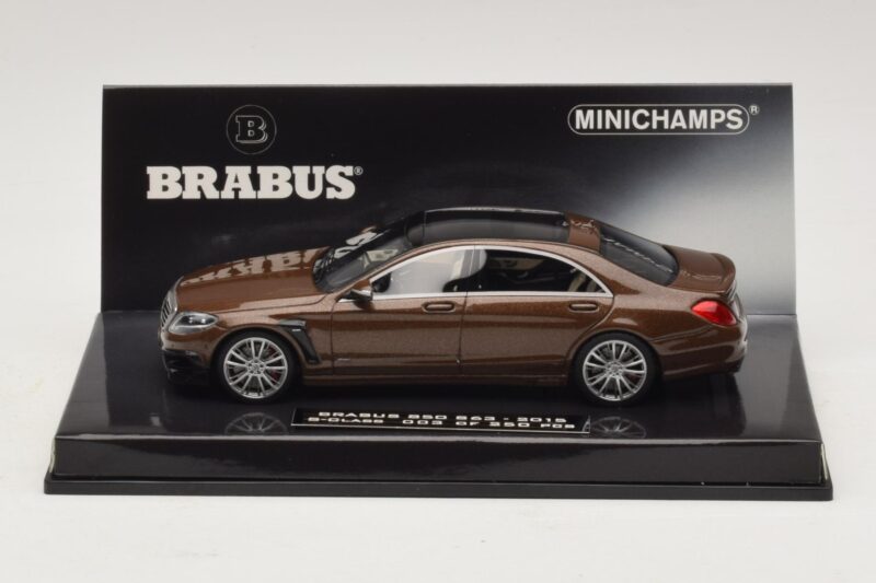 Mercedes Brabus 850 S63 W222 Brun Métallisé Minichamps 1:43 437034202 Métal Moulé