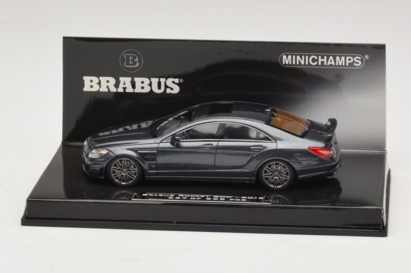 Mercedes Brabus Rocket 800 C218 Noir Minichamps 1:43 437032030 Métal Moulé
