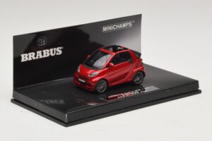 Mercedes Brabus Ultimate 120 Cabriolet Rouge Minichamps 1:43 437032730 Métal Moulé — image 2 sur 5