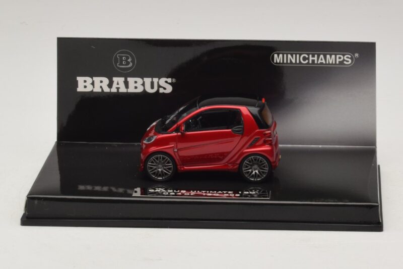 Mercedes Brabus Ultimate 120 Rouge Minichamps 1:43 437032701 Métal Moulé