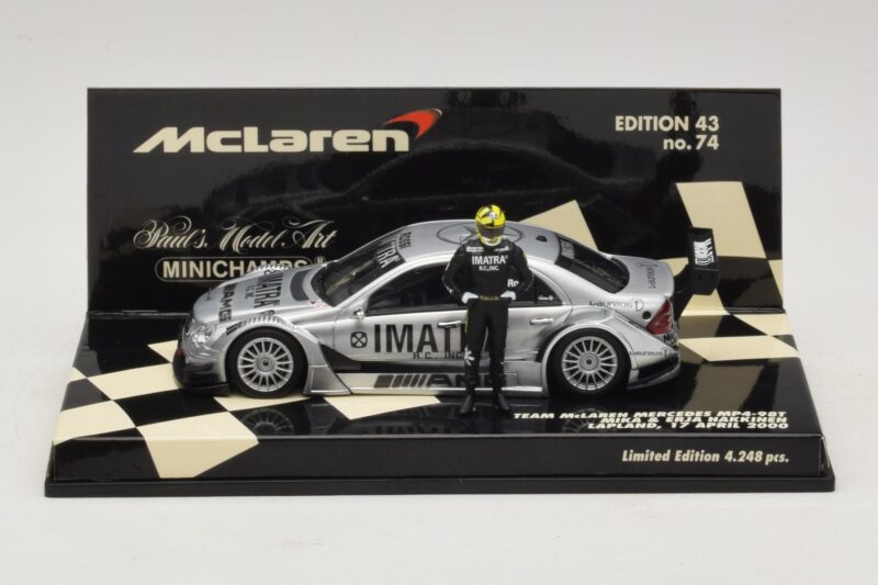 Mercedes C203 DTM Team McLaren Mercedes MP4-98T Mika & Erja Hakkinen Lapland 17 April 2000 Minichamps 1:43 Mercedes C203 DTM Team McLaren Mercedes MP4-98T Mika & Erja Hakkinen Lapland 17 April 2000 Minichamps 1:43 530984378-P1 Métal
