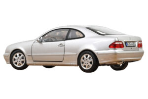 Mercedes CLK C208 Brilliant Silver Norev 1:18 183335 Métal Moulé — image 3 sur 3