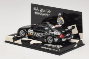 Mercedes CLK DTM #2 J. Alesi First DTM Podium Finish Hockenheim 2002 Minichamps 1:43 400023292 Métal Moulé — image 3 sur 4