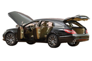 Mercedes CLS Shooting Brake X218 Obsidian Black Metallic Norev 1:18 183944 Métal Moulé — image 2 sur 3