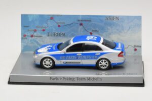 Mercedes E-Class #19 Team Michelin Rally Paris-Peking 2007 Minichamps 1:43 B66962269 Métal Moulé