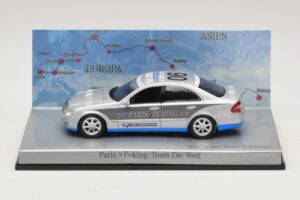 Mercedes E-Class #6 Team Die Welt Rally Paris-Peking 2007 Minichamps 1:43 B66962262 Métal Moulé