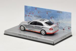 Mercedes E-Class #7 Team Auto Bild Rally Paris-Peking 2007 Minichamps 1:43 B66962263 Métal Moulé — image 3 sur 5