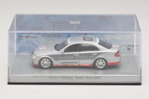 Mercedes E-Class #7 Team Auto Bild Rally Paris-Peking 2007 Minichamps 1:43 B66962263 Métal Moulé — image 4 sur 5