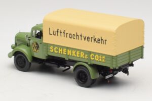 Mercedes L 3500 Camion Plateau Schenker Minichamps 1:43 439350028 Métal Moulé — image 5 sur 6