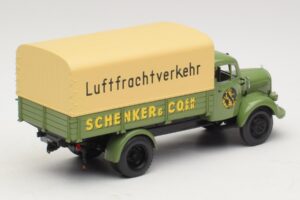 Mercedes L 3500 Camion Plateau Schenker Minichamps 1:43 439350028 Métal Moulé — image 2 sur 6