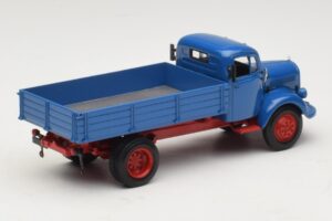 Mercedes L 3500 Camion Benne Bleu Rouge Minichamps 1:43 439350004 Métal Moulé — image 2 sur 6