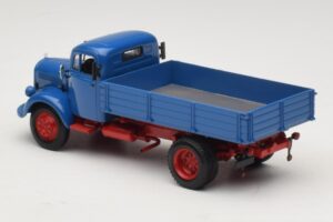 Mercedes L 3500 Camion Benne Bleu Rouge Minichamps 1:43 439350004 Métal Moulé — image 5 sur 6