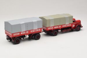 Mercedes L315 Pritschenzug Gustav Mauler Minichamps 1:43 499034720 Métal Moulé — image 2 sur 6