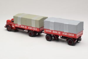 Mercedes L315 Pritschenzug Gustav Mauler Minichamps 1:43 499034720 Métal Moulé — image 5 sur 6