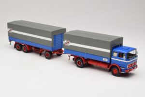 Mercedes LP1620 Pritschenzug Fern Schnell Gut Minichamps 1:43 499034820 Métal Moulé — image 4 sur 6