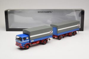 Mercedes LP1620 Pritschenzug Fern Schnell Gut Minichamps 1:43 499034820 Métal Moulé — image 6 sur 6