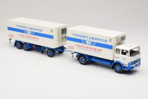 Mercedes LP1624 Kühlzug Transthermos Minichamps 1:43 499034840 Métal Moulé — image 4 sur 6