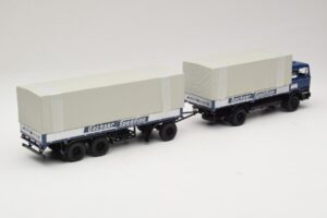Mercedes LP1624 Pritschenzug Dachser Minichamps 1:43 499034821 Métal Moulé — image 2 sur 6