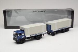 Mercedes LP1624 Pritschenzug Dachser Minichamps 1:43 499034821 Métal Moulé — image 6 sur 6