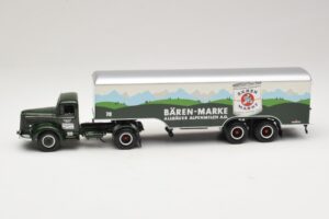 Mercedes LS315 Koffersattelzug Bärenmarke Minichamps 1:43 499034780 Métal Moulé — image 3 sur 6