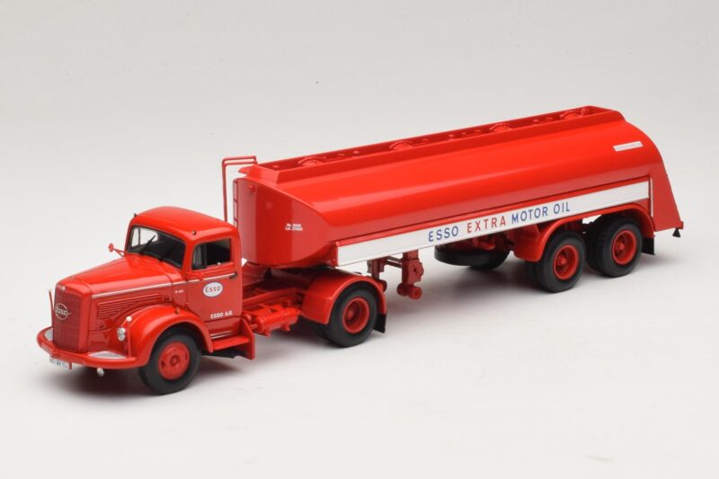 Mercedes LS315 Tanksattelzug Esso Minichamps 1:43 499034770 Métal Moulé